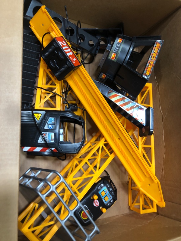 Photo 2 of DICKIE TOYS Mighty Construction Crane with Remote Control, 48" inches and 350 degree rotation Trolley, for Ages 3 and up