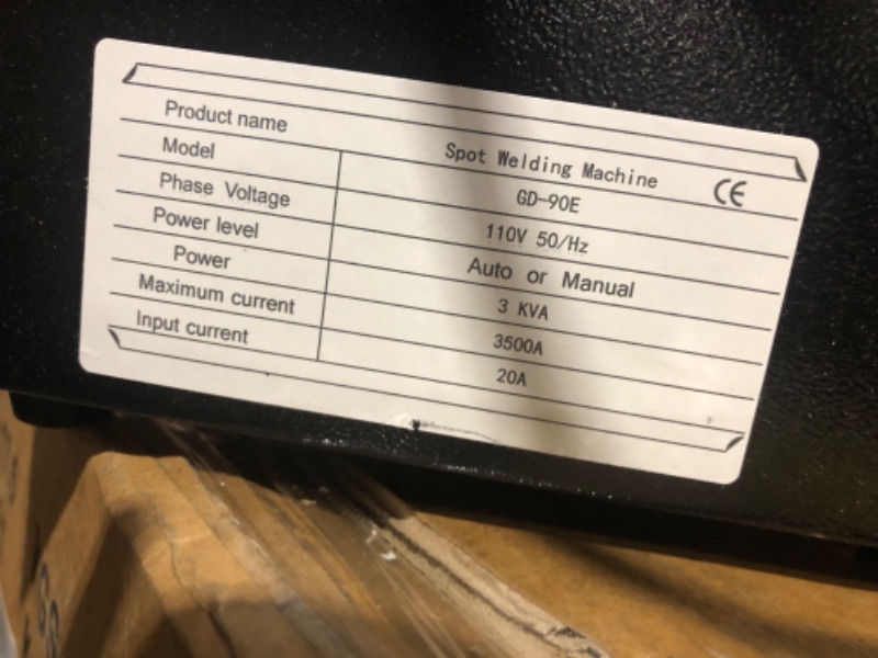 Photo 4 of MOTOCOCHE 110V Car Body Dent Repair Kit Stud Welder, 3KW 3500A Spot Welding Machine, 7 Modes