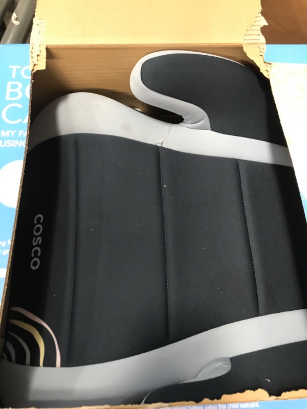 Photo 2 of Cosco Topside Backless Booster Car Seat, Lightweight 40-100 lbs, Rainbow