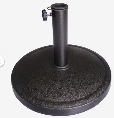 Photo 1 of Style Selections Umbrella base Brown Patio Umbrella Base
