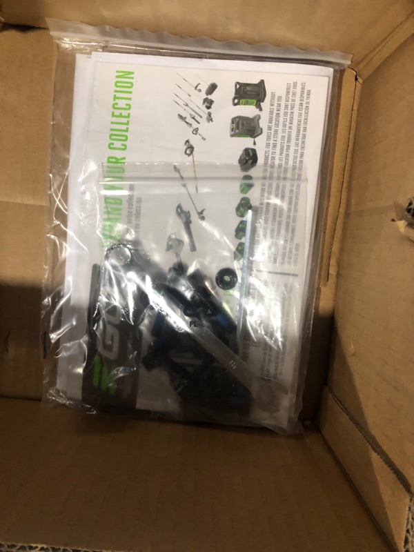 Photo 11 of ***USED - NO BATTERY - SEE COMMENTS***
EGO EG0803 8-Inch 56-Volt Lithium-ion Cordless Earth Auger Kit with Ergonomic Handle Design and Anti-Kickback System, 4.0Ah Battery and Charger Included Earth Auger Kit w/4.0Ah Battery