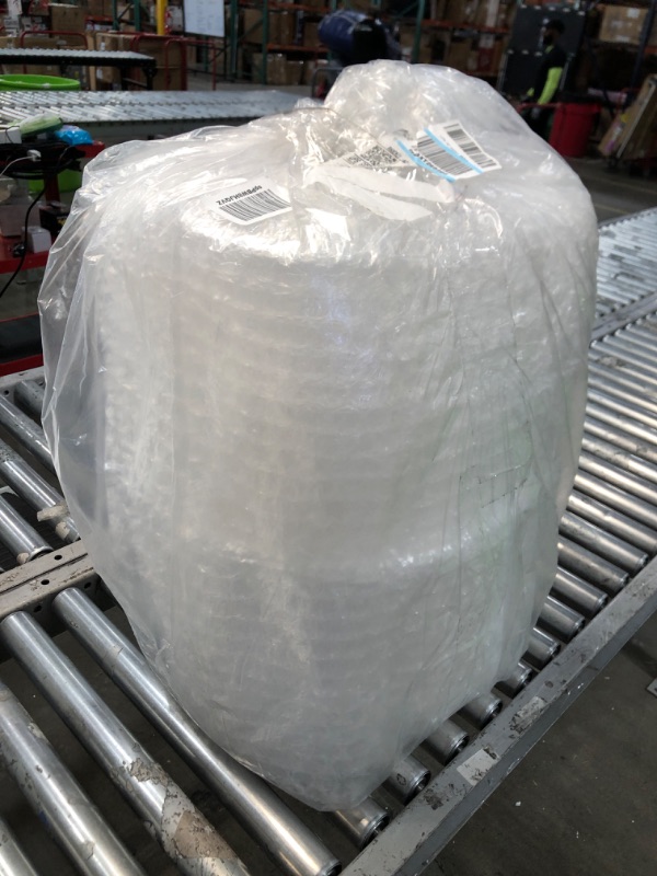 Photo 1 of Amazon Basics Perforated Bubble Cushioning Wrap, Large, Clear, 5/16", 12-Inch x 100-Foot Long Roll ( two pack ) 
