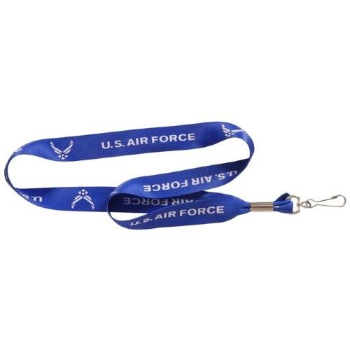 Photo 1 of 5971213 Polyester Decorative Key Chain Lanyard, U.S. Air Force - Pack of 15
