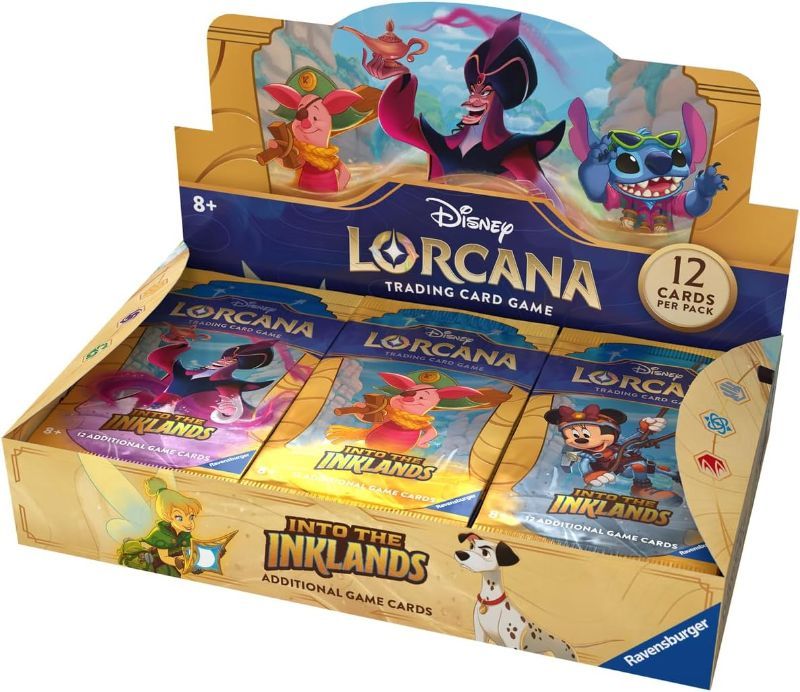 Photo 1 of **PARTS ONLY NON-REFUNDABLE READ NOTES**Ravensburger Disney Lorcana: Into the Inklands TCG Booster Pack Display - 24 Count for Ages 8 and Up