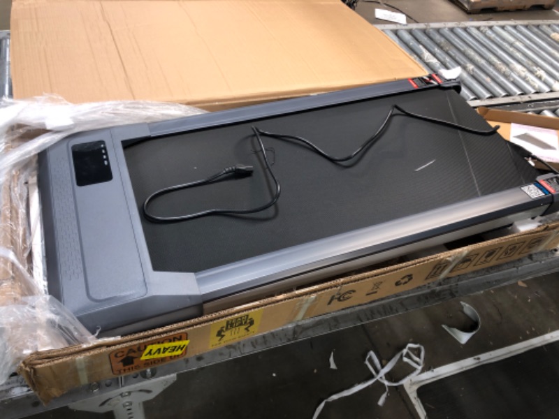 Photo 2 of *NEW* Walking Pad Treadmill with Incline, Standing Under Desk Treadmill 300lbs Capacity 2.5HP Cardio Training, Portable Easy to Use and Move, Works with ZWIFT KINOMAP WELLFIT Apps, No Subscription Fees Small Treadmill