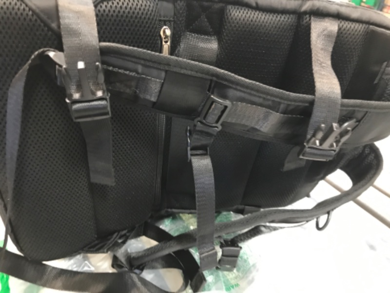 Photo 1 of  Big Student Backpack-School, Travel, or Work Bookbag-with 15-Inch-Laptop Compartment, black 