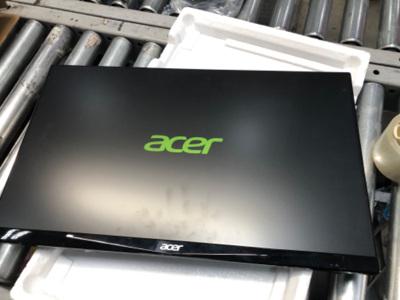 Photo 2 of Acer 23.8” Full HD 1920 x 1080 IPS Zero Frame Home Office Computer Monitor - 178° Wide View Angle - 16.7M - NTSC 72% Color Gamut - Low Blue Light - Tilt Compatible - VGA HDMI DVI R240HY bidx
