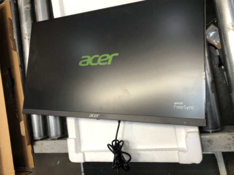 Photo 3 of Acer SB222Q EBI 21.5" FHD 1920 x 1080 IPS Zero-Frame IPS Gaming Office Monitor | AMD FreeSync Technology | Ultra-Thin Stylish Design | Up to 100Hz | 1ms VRB | Low Blue Light | Tilt | HDMI & VGA Ports Monitor 21.5-inch