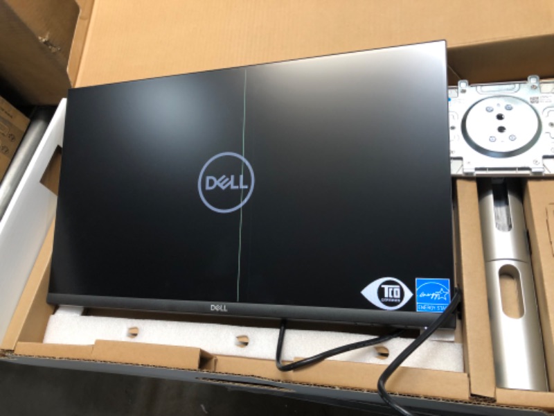 Photo 4 of Dell S2421HS Full HD 1920 x 1080, 24-Inch 1080p LED, 75Hz, Desktop Monitor with Adjustable Stand, 4ms Grey-to-Grey Response Time, AMD FreeSync, IPS Technology, HDMI, DisplayPort, Silver 24.0" FHD Height Adjustable S2421HS