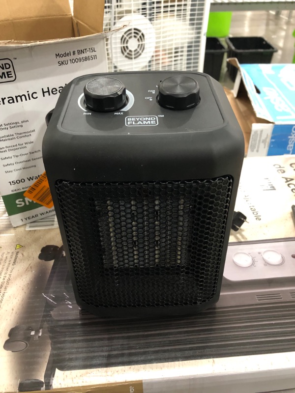 Photo 2 of 1500-Watt Electric Personal Ceramic Space Heater
