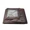 Photo 1 of 12 ft. x 16 ft. Brown/Silver Heavy-Duty Tarp