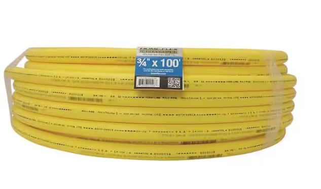 Photo 1 of 3/4 in. IPS x 100 ft. DR 11 Underground Yellow Polyethylene Gas Pipe
