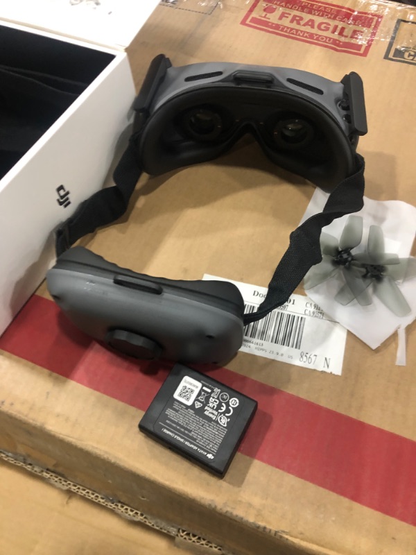 Photo 4 of **NONREUNDABLE NO RETURNS SOLD AS IS*******
**PARTS ONLY**DJI Avata Explorer Combo, First-Person View Drone with Camera 4K, Super-Wide 155° FOV, Includes New RC Motion 2 and Goggles Integra Black, FAA Remote ID Compliant
