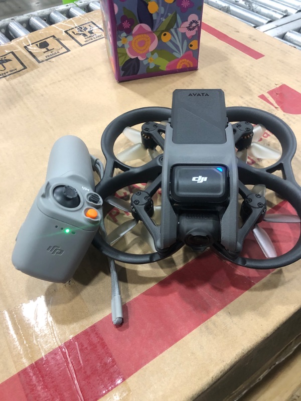 Photo 12 of **NONREUNDABLE NO RETURNS SOLD AS IS*******
**PARTS ONLY**DJI Avata Explorer Combo, First-Person View Drone with Camera 4K, Super-Wide 155° FOV, Includes New RC Motion 2 and Goggles Integra Black, FAA Remote ID Compliant
