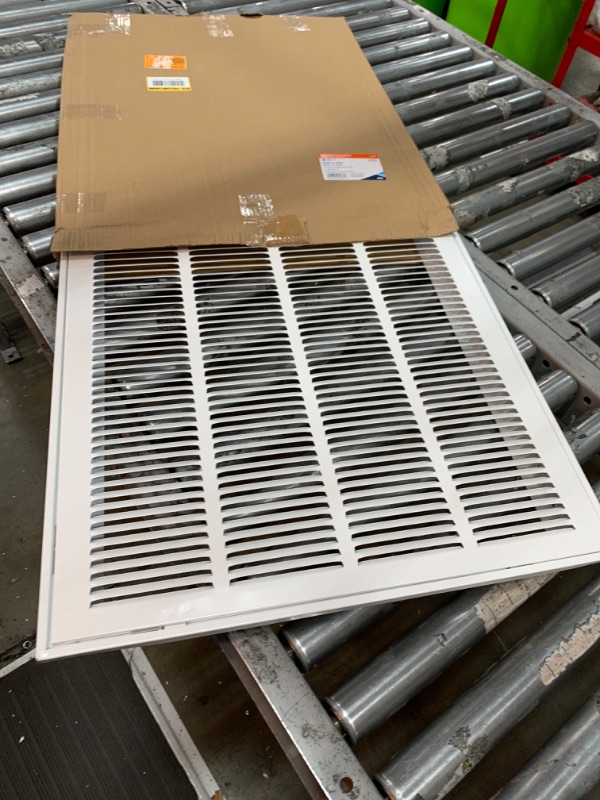 Photo 3 of 20 in. x 25 in. Steel Return Filter Grille
