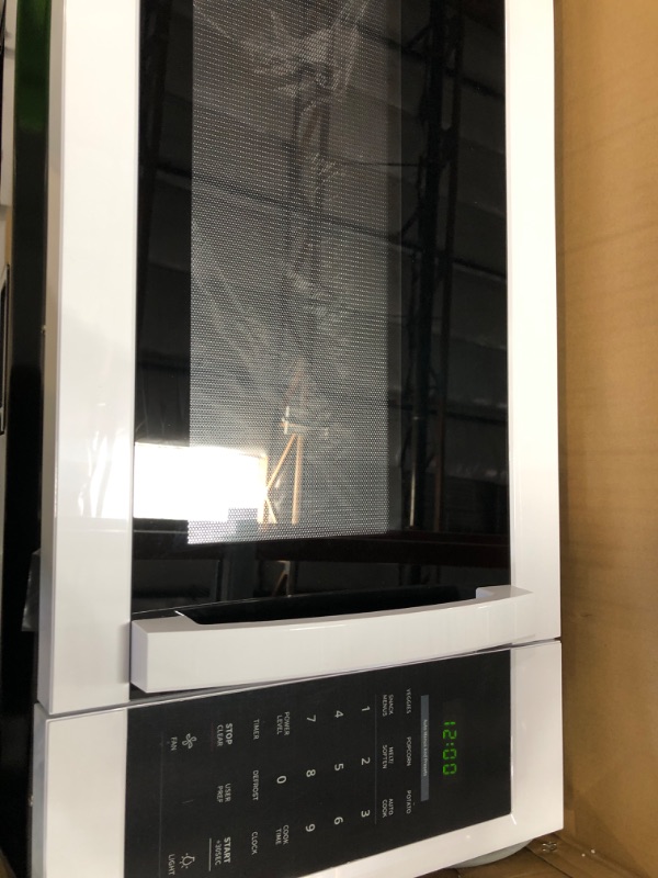 Photo 2 of 1.7 cu. ft. 1000-Watt Over the Range Microwave in White