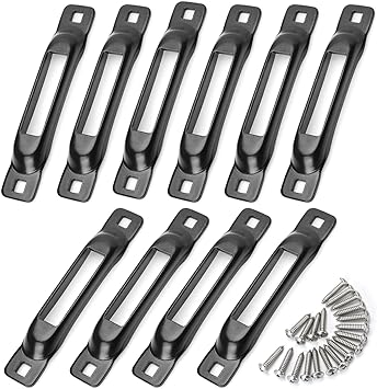 Photo 1 of Eapele 10pcs E-Track Single Slot - E-Track Single Strap Anchors - E Track Accessories, Compatible with Ratchet, Cam Straps, Pickups, Vans, Trucks etc. 10 PCS E-Track Single Slot