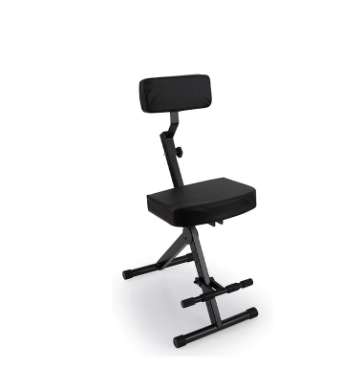 Photo 1 of **See notes**Pyle PKST70 Performer Chair Seat Portable Stool w/ Height Adjustable Foot Rest
