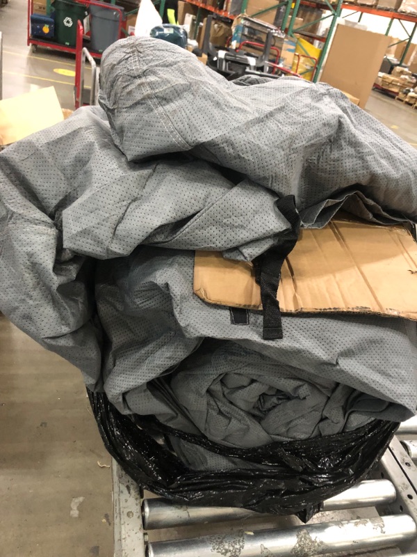Photo 1 of **SEE NOTES**KING BIRD Upgraded Travel Trailer RV Cover, Extra-Thick 5 Layers Anti-UV Top Panel, Durable Camper Cover, Fits 24-27ft Motorhome -Breathable, Water-Proof, Rip-Stop with 2Pcs Straps & 4 Tire Covers 23.5-26.5FT - 324"L*105"W*108"H