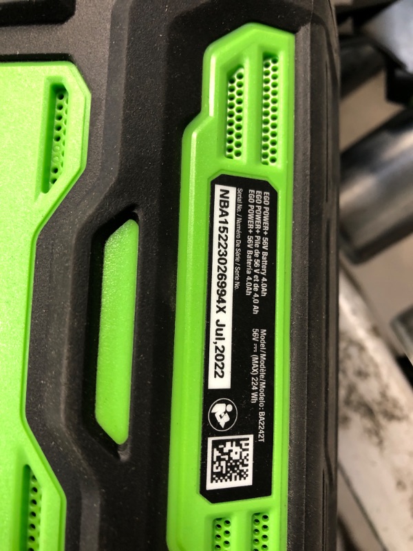 Photo 3 of ***NOT FUNCTIONAL - SEE COMMENTS***
EGO Power+ LB6700 670 CFM 180 MPH 56V Lithium-Ion Cordless Electric Variable-Speed Blower