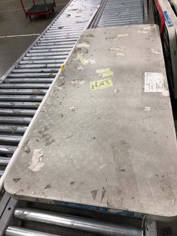 Photo 1 of **SEE PHOTOS**Lifetime 22980 Folding Utility Table, 8 Feet, White Granite