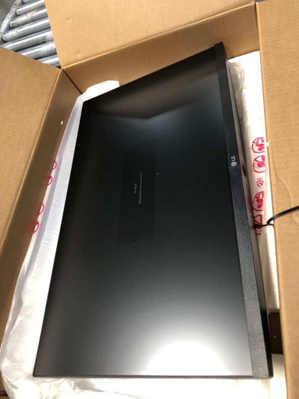 Photo 4 of LG FHD 24-Inch Computer Monitor 24MP400-B, IPS with AMD FreeSync, Black Tilt