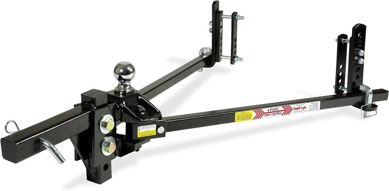 Photo 1 of Equal-i-zer 4-point Sway Control Hitch, 90-00-1000, 10,000 Lbs Trailer Weight Rating, 1,000 Lbs Tongue Weight Rating, Weight Distribution Kit Includes Standard Hitch Shank, Ball NOT Included 1000/10,000 lb. Rating Without a Hitch Ball