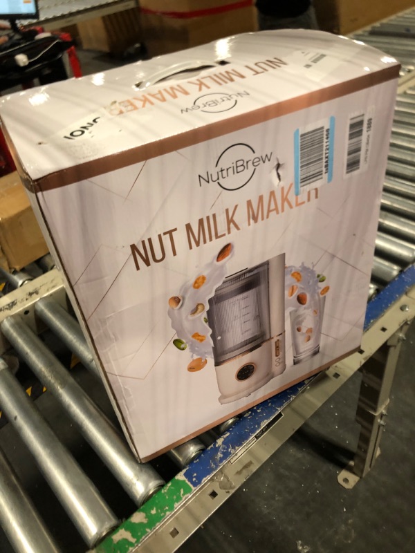 Photo 2 of 50oz Automatic Nut Milk Maker Machine (1500 ml) Homemade Almond, Oat Soy Milk & More Plant Based Milk and Dairy Free Beverages Intelligent Functions With Delay Start and Easy Brew.
