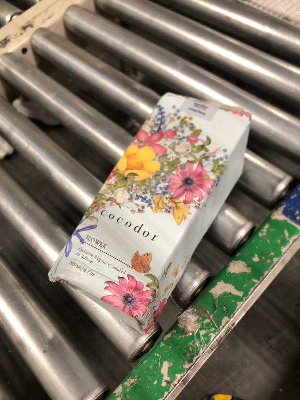 Photo 1 of COCODOR Preserved Real Flower Reed Diffuser/Lovely Peony / 6.7oz(200ml) / 1 Pack/Reed Diffuser Set, Oil Diffuser & Reed Diffuser Sticks, Home Decor & Office Decor, Fragrance and Gifts Lovely Peony Real Flower/6.7Ounce/1Pack