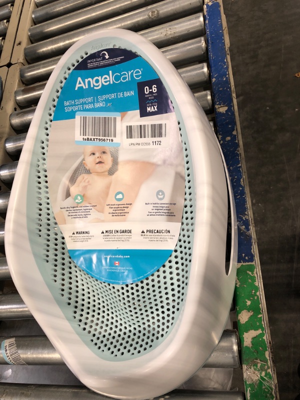 Photo 2 of Angelcare Baby Bath Support (Aqua) | Ideal for Babies Less than 6 Months Old