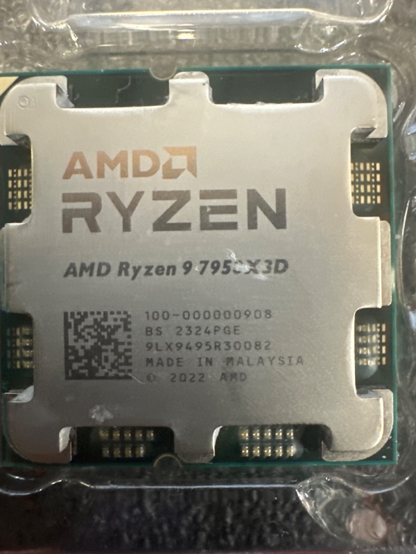 Photo 4 of **NEEDS DIFFERANT BIOS USING USB** AMD Ryzen™ 9 7950X3D 16-Core, 32-Thread Desktop Processor