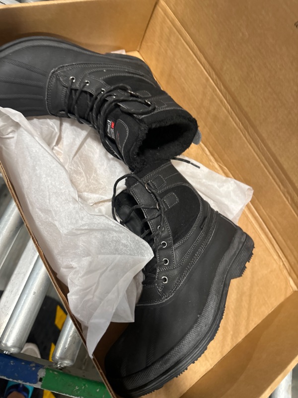 Photo 1 of NORTIV 8 Men's Waterproof Winter Snow Boots SIZE 11
