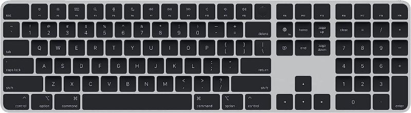 Photo 1 of Apple Magic Keyboard with Touch ID and Numeric Keypad for Mac Silicon, US English, Black