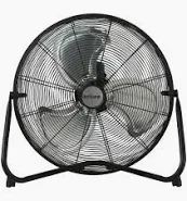 Photo 1 of *** NOT FUNCTIONAL**** SELLING AS PARTS*****Hurricane Pro 20 Inch Aluminum High Velocity Heavy Duty Metal Floor Blade Fan with 3 Customizable Speed Settings and Adjustable Tilt, Black