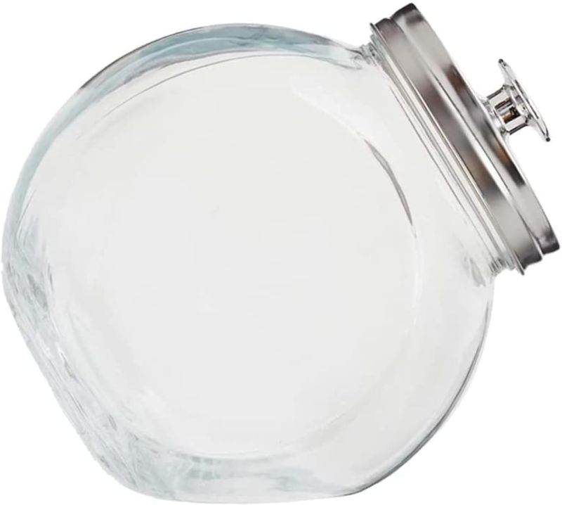 Photo 1 of 57oz / 1.7L - Airtight Glass Candy Jar Cookie Jar - Cookie Jars with Lids / Candy Jars with Lids Apothecary Jars – Laundry Room Laundry Pods Container Laundry Storage Organizer Laundry Pod Container
****USED*** 