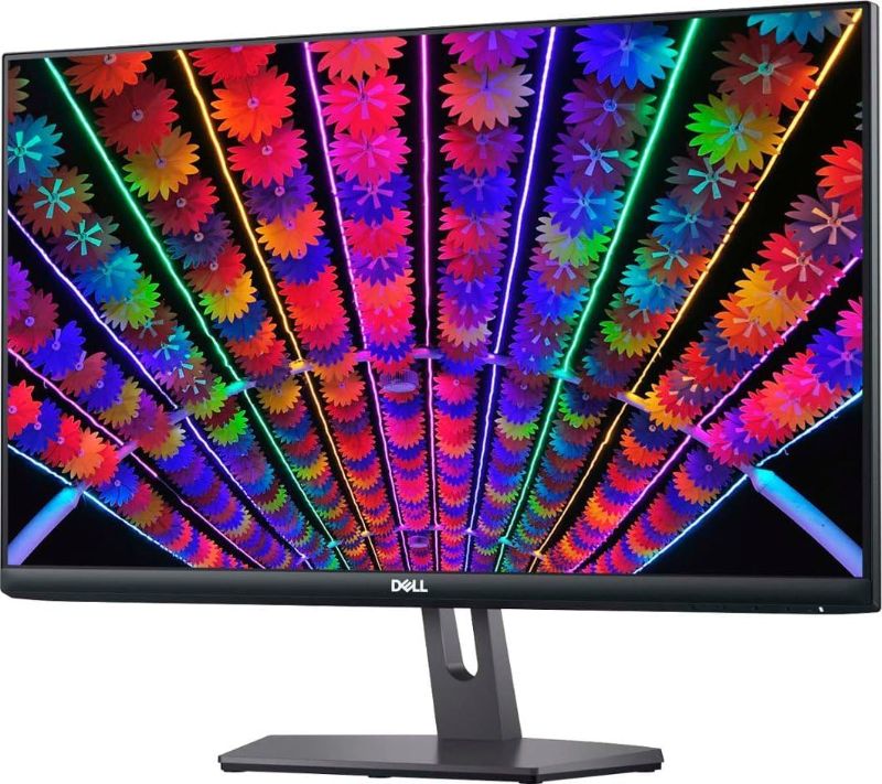 Photo 1 of Dell Newest S24 Series Monitor - 24 inch IPS LED FHD - AMD FreeSync - VESA, 16:9 Monitor 75Hz, 4ms Grey-to-Grey Response Time, Low Blue Light, Flicker Free, Anti-Glare, 2 x HDMI, Black
