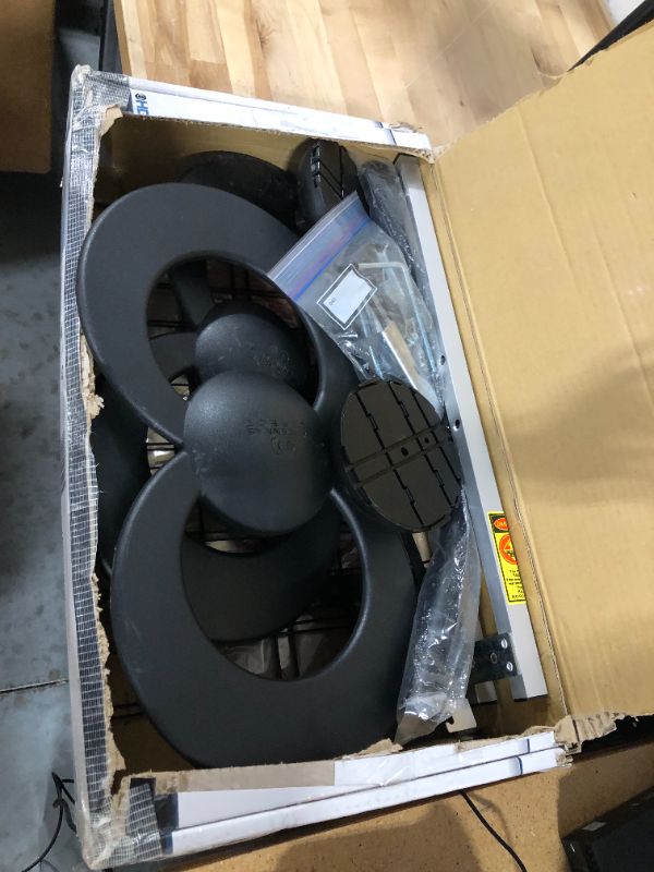 Photo 3 of *** MISSING PARTS***
Antennas Direct ClearStream 4V TV Antenna, 70+ Mile Range, UHF/Vhf, Multi-Directional, Indoor, Attic, Outdoor, Mast W/Pivoting Base/Hardware/Adjustable Clamp/Sealing Pads, 4K Ready, Black – C4-V-CJM 70 Miles