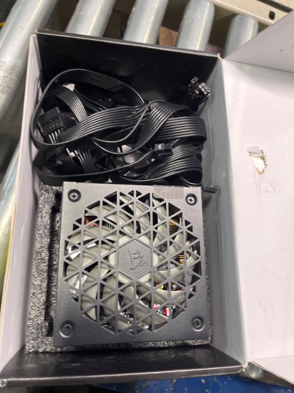 Photo 2 of Corsair SF850L Fully Modular Low-Noise SFX Power Supply - ATX 3.0 & PCIe 5.0 Compliant - Quiet 120mm PWM Fan - 80 Plus Gold Efficiency - Zero RPM Mode - 105°C-Rated Capacitors - Black SFX-L 850 Watts