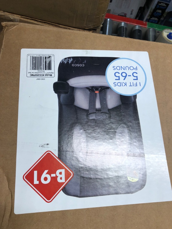 Photo 2 of Cosco MightyFit LX Convertible Car Seat, Broadway