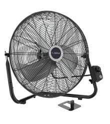 Photo 1 of ***NON FUNCTIONAL*** 
Lasko 20" High Velocity Quick Mount, Easily Converts from a Floor Wall Fan, 7 x 22 x 22 inches, Black & U12104 High Velocity Pro Pivoting Utility Fan for Cooling, 12.2 x 9.6 x 12.3 inches, Black Fan + Fan, Black