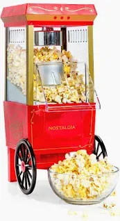 Photo 1 of 
Nostalgia Old-Fashioned Hot Air Popcorn Paker