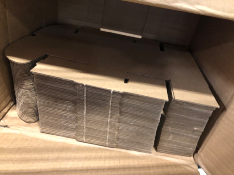 Photo 1 of 50Pcs Packing Gift Boxes 1.5Mm Thick Cardboard, 3.4 X 2.6 X 0.7Inches Mini Kraft