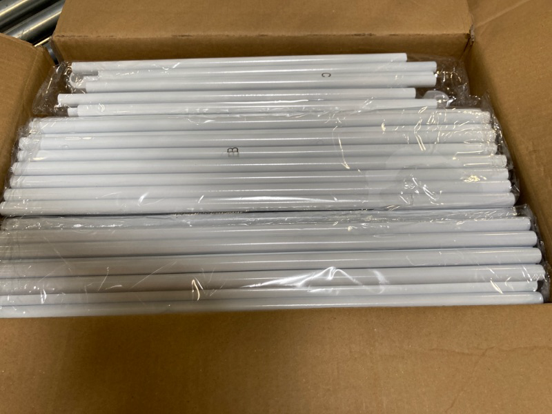 Photo 1 of Kitsure Shoe Organizer - 8-Tier Large Shoe Rack for Closet Holds Up to 48 Pairs Shoes, Multipurpose Shoe Shelf with Hook Rack, Stackable Tall Shoe Rack for Entryway, Bedroom, Garage,White