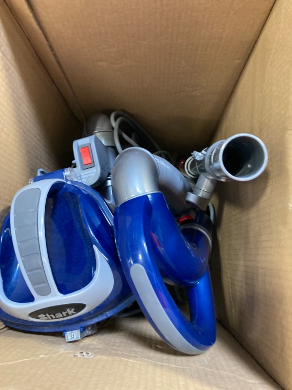 Photo 3 of *** NOT FUNCTIONAL**** SELLING AS PARTS***
Shark NV360 Navigator Lift-Away Deluxe Upright Vacuum with Large Dust Cup Capacity, HEPA Filter, Swivel Steering, Upholstery Tool & Crevice Tool, Blue