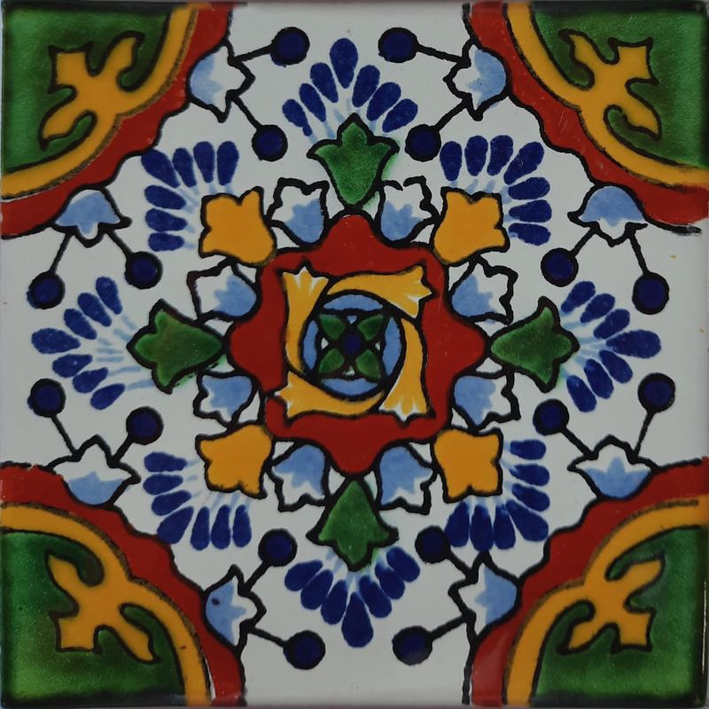 Photo 1 of 2x2 36 pcs Gerona Talavera Mexican Tile