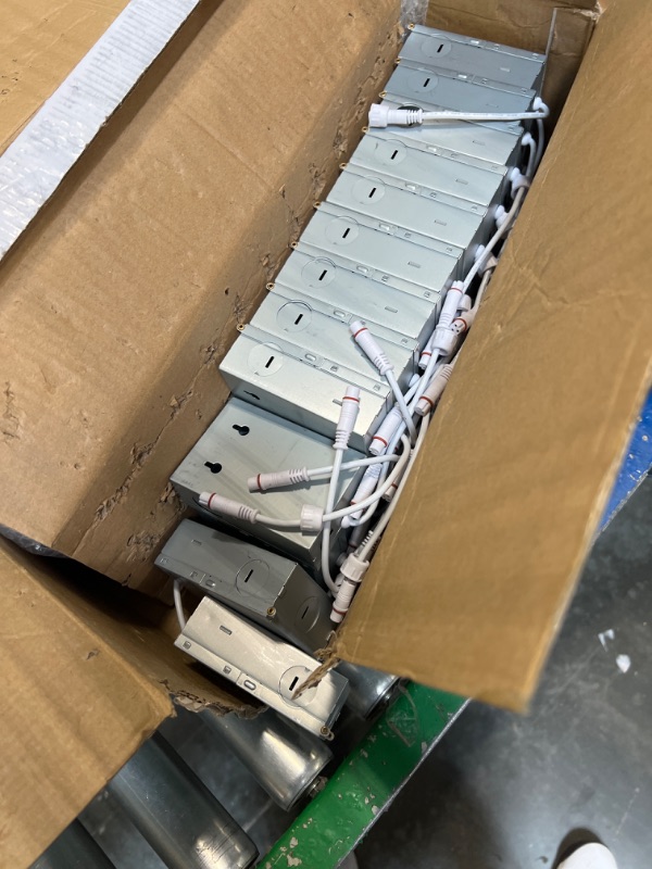 Photo 1 of 24 Pack 6 Inch Black 5CCT Reset Ultra-Thin LED Recessed Ceiling Light with Junction Box, 2700K/3000K/3500K/4000K/5000K Selectable, 12W Eqv 110W,Dimmable- ETL and Energy Star Certified 6 Inch 5CCT-Black