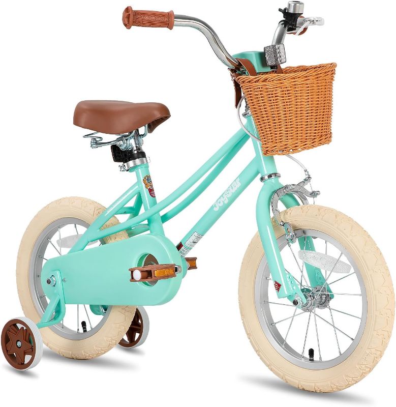 Photo 1 of ****MISSING PIECES//SOLD AS PARTS ONLY**** 
JOYSTAR Girls Bike for 2-12 Years Old Toddlers and Kids, 12" 14" 16" Kids Bike with Training Wheels, 20 Inch Kid's Bicycle with Kickstand, Retro Style Kids Bikes
