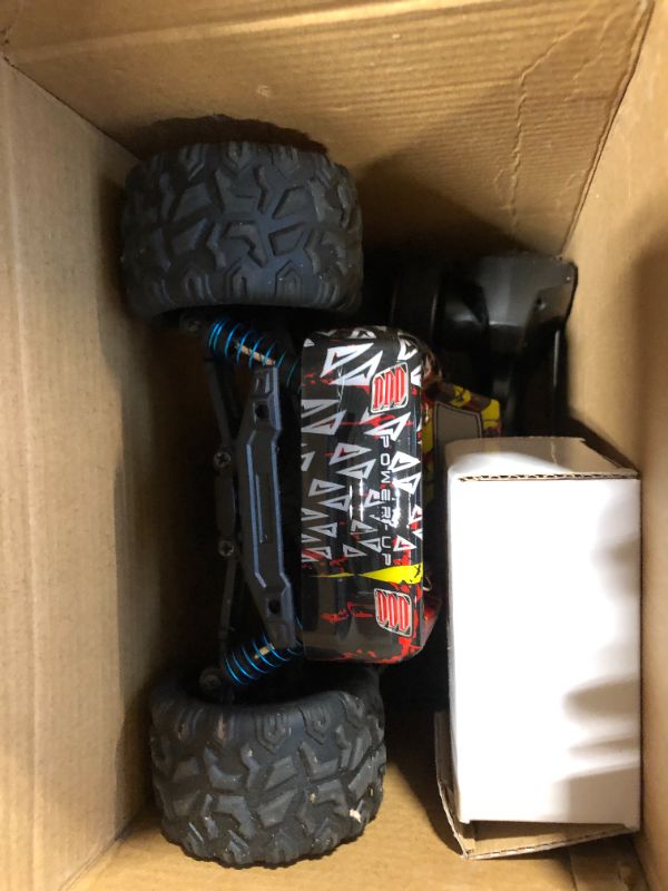Photo 1 of 1:18 Scale 40+km/h High Speed Remote Control Car, 4x4 Waterproof Off Road RC Cars, Fast 2.4GHz All Terrain Toy Trucks Gifts for Boys and Adults, 2 Batteries for 40mins Fun
