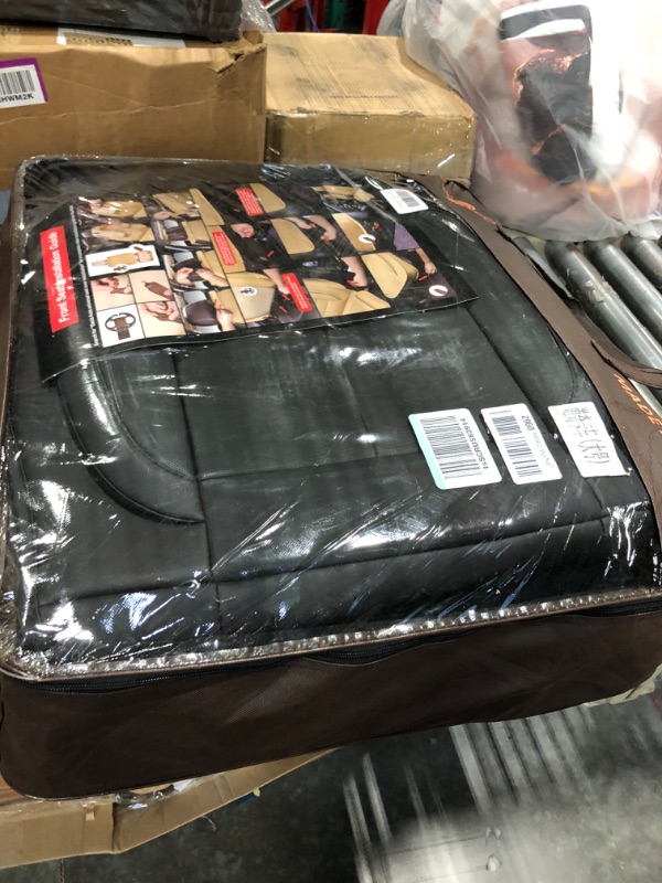 Photo 1 of OASIS AUTO Dodge Ram Accessories Seat Covers 2009-2025 Custom Fit Leather Truck Cover Protector Cushion 1500-2500-3500 Crew Double Super Extended Cab(Premium Full Set, Black) FULL SET BLACK