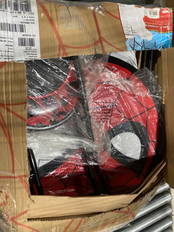 Photo 3 of *** NOT FUNCTIONAL**** SELLING AS PARTS***
Marvel Spiderman 3 Piece Foldable Round Table and Chair Set, Ages 3+